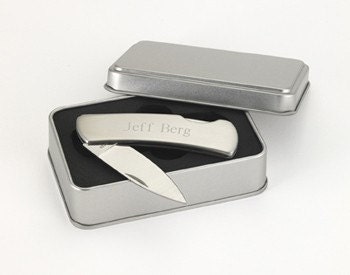 Engraved Pocket Knife, groomsman, father of the bride, usher gift, wedding favor by Jackglass on Etsy