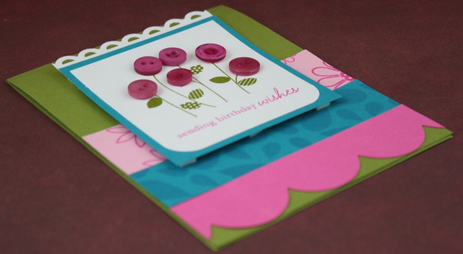 Birthday Wishes Handmade Card
