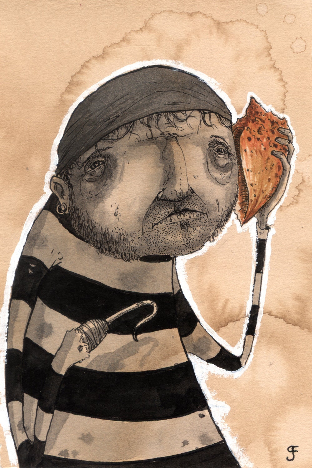 In Remembrance of the Sea giclee print
