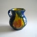 Vintage Mexican Majolica Dripware Art Pottery Creamer Pitcher