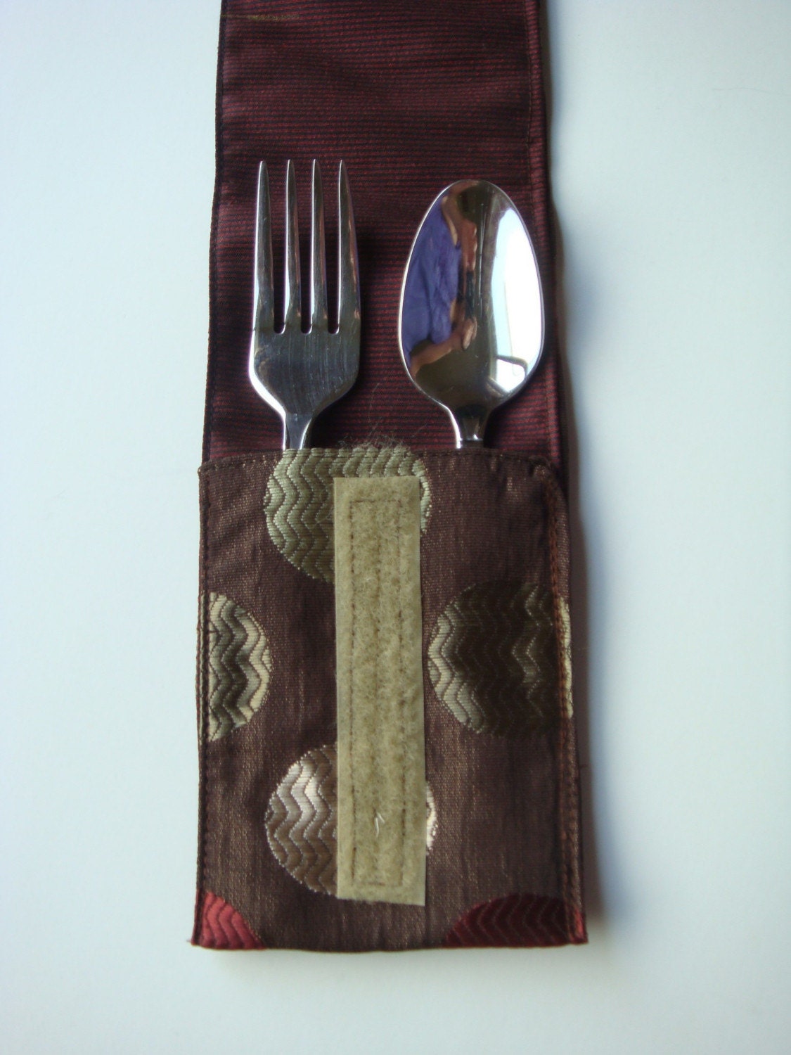 Flatware Silverware Utensil Pouch Case SALE by ecokaren on Etsy