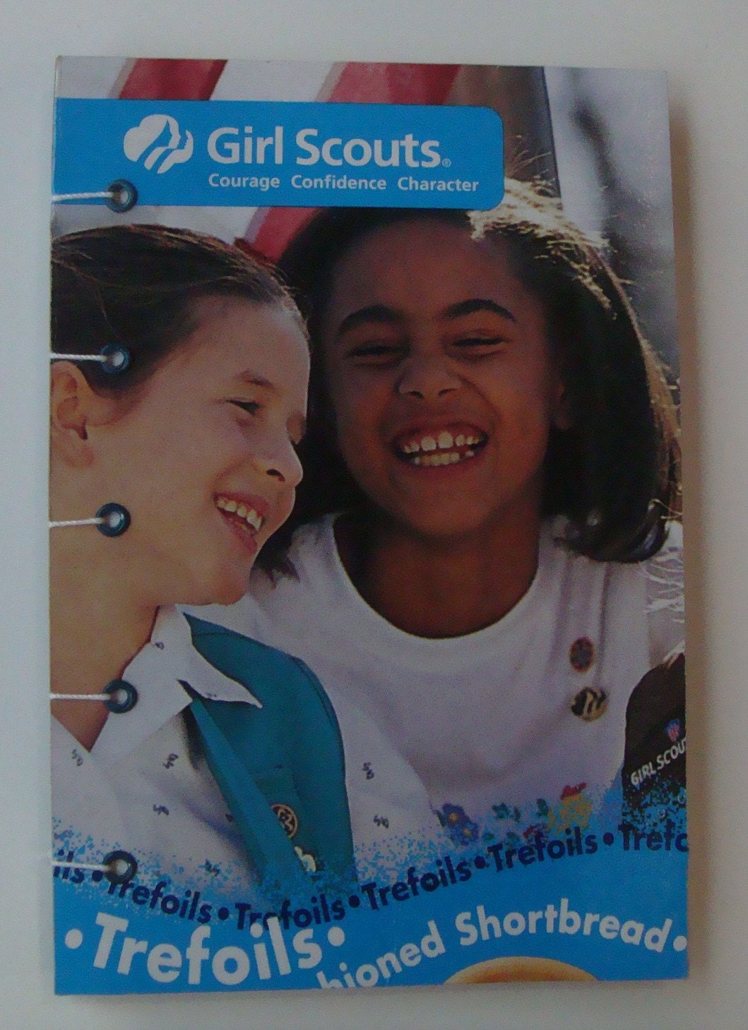 Handmade Handbound Girl Scout Notebook
