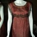 Antique Museum Quality 1800's couture Court Dress Napoleon Era Fortuny style Fabric Lame French Period Bellasoiree original