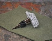 Beach Rock Bottle Stopper - Black Titanium Nitride
