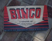 Vintage Game - Bingo - Milton Bradley - Toy - Children - Adults - 1930s