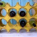 Wet Bar Wine Rack - Holds 12 Bottles - Your Antiqued Color Choice