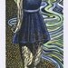 Swimmer in Blue