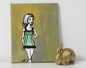 Fiona - Original Acrylic Painting, 8x10