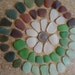 Genuine Pure Sea Glass Beach Surf Tumbled White Green Sea Foam Olive seaglas 50