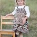 HALF off SUMMER SALE Girls Apron Knot Dress handmade by Sarah Rose, Boutique Savanna apron Dress