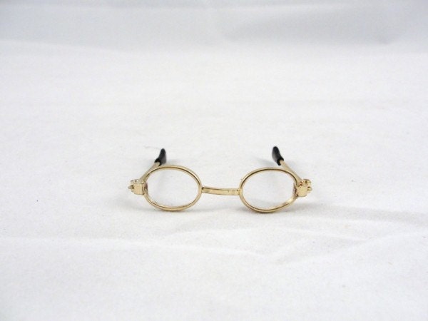 Miniature Doll eyeglasses wire set of 6