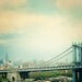 New York Photograph - Brooklyn, Manhattan Bridge, Summertime, Empire State -