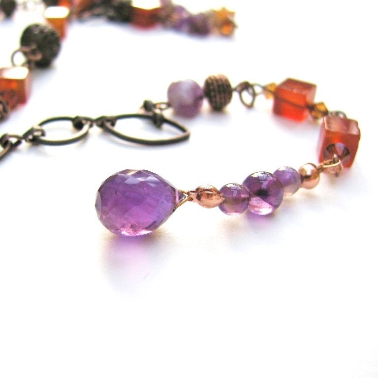 Amethyst Sunset Lariat