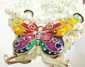 Butterfly Love Pearl necklace