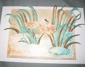 Out of the Rushes Paper sculpture