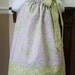 Pillowcase dress Easter tatum house soft lilac green ivory baby toddler girls