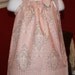 Pillowcase dress toddler Easter dresses puttin on the ritz pink gray , 3, 6, 9, 12, 18. 24, mos. 2t, 3t, 4t, 5t