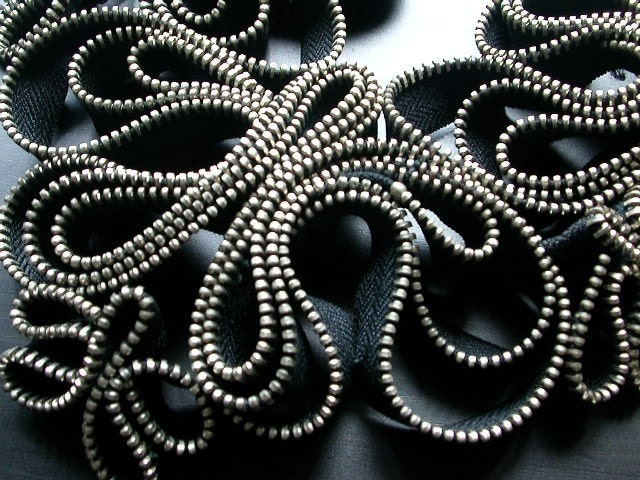 Madame Butterfly Zipper Necklace