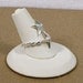 Sterling Silver Stars Ring - Adjustable Twisted Wire Character Ring of the Night Sky