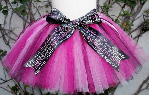 Customized Bachelorette Tutu by babybagoo on Etsy