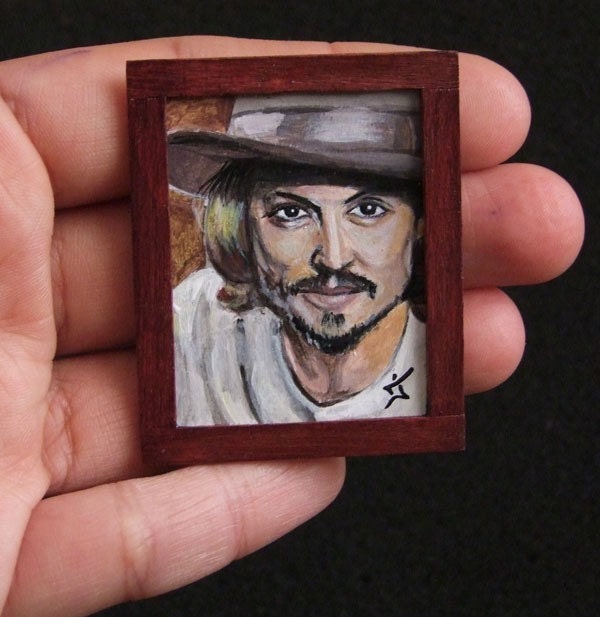 Miniature portrait from your photo