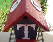 Birdhouse - Texas Rangers by ABCbirdhouses