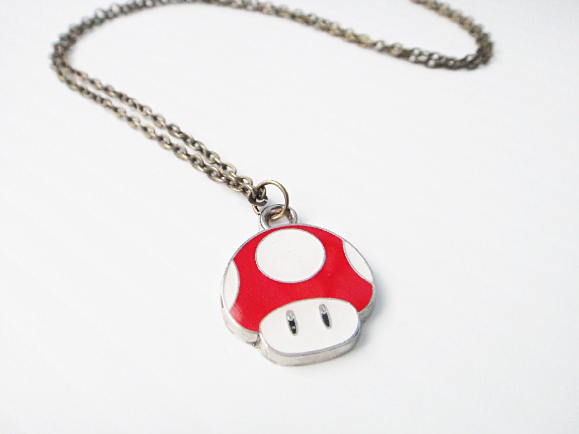 Mushroom Necklace
