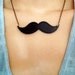 Fancy Moustache Necklace