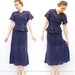 RESERVED 30s Dress - Hand Crocheted Dress - Lace Dress - Antique Dress - 1930s Dress - 4 6 S