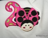 LadyBug Birthday Shirt Little LadyBug Theme Birthday Party