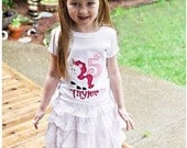 Unicorn Birthday Shirt  Monogrammed Free  Any Birthday