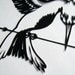 Mockingjay Silhouette Cut Paper Art Handmade