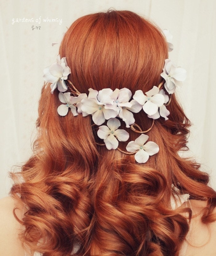 Diana - a woodland hydrangea crown