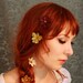 Changing seasons - autumnal floral bobbies
