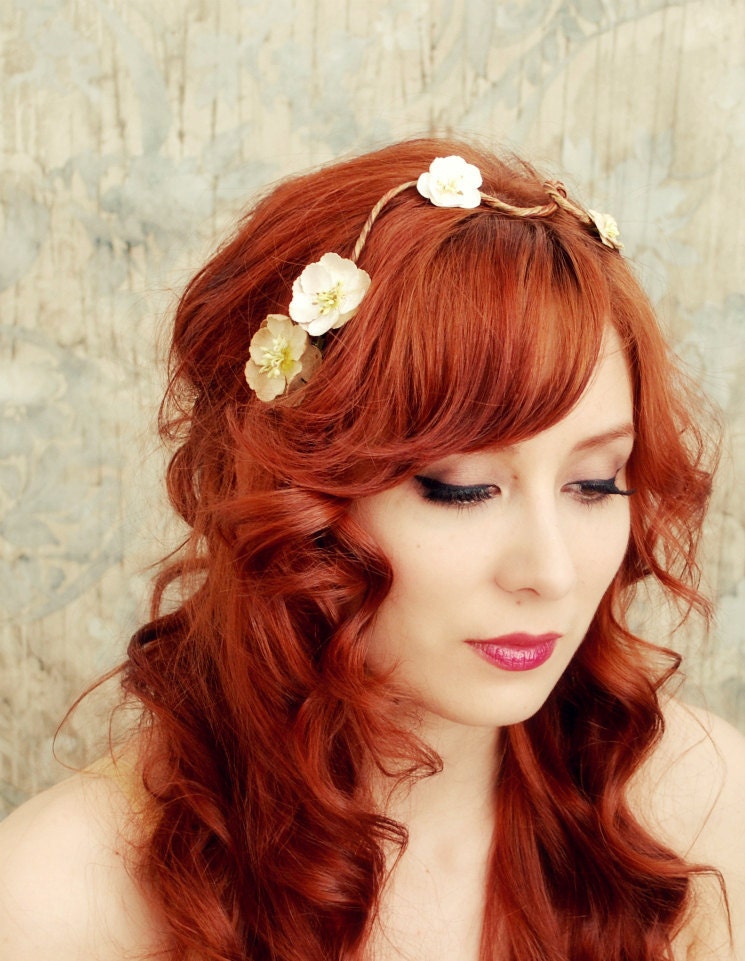 Fairy vines - floral hair clip