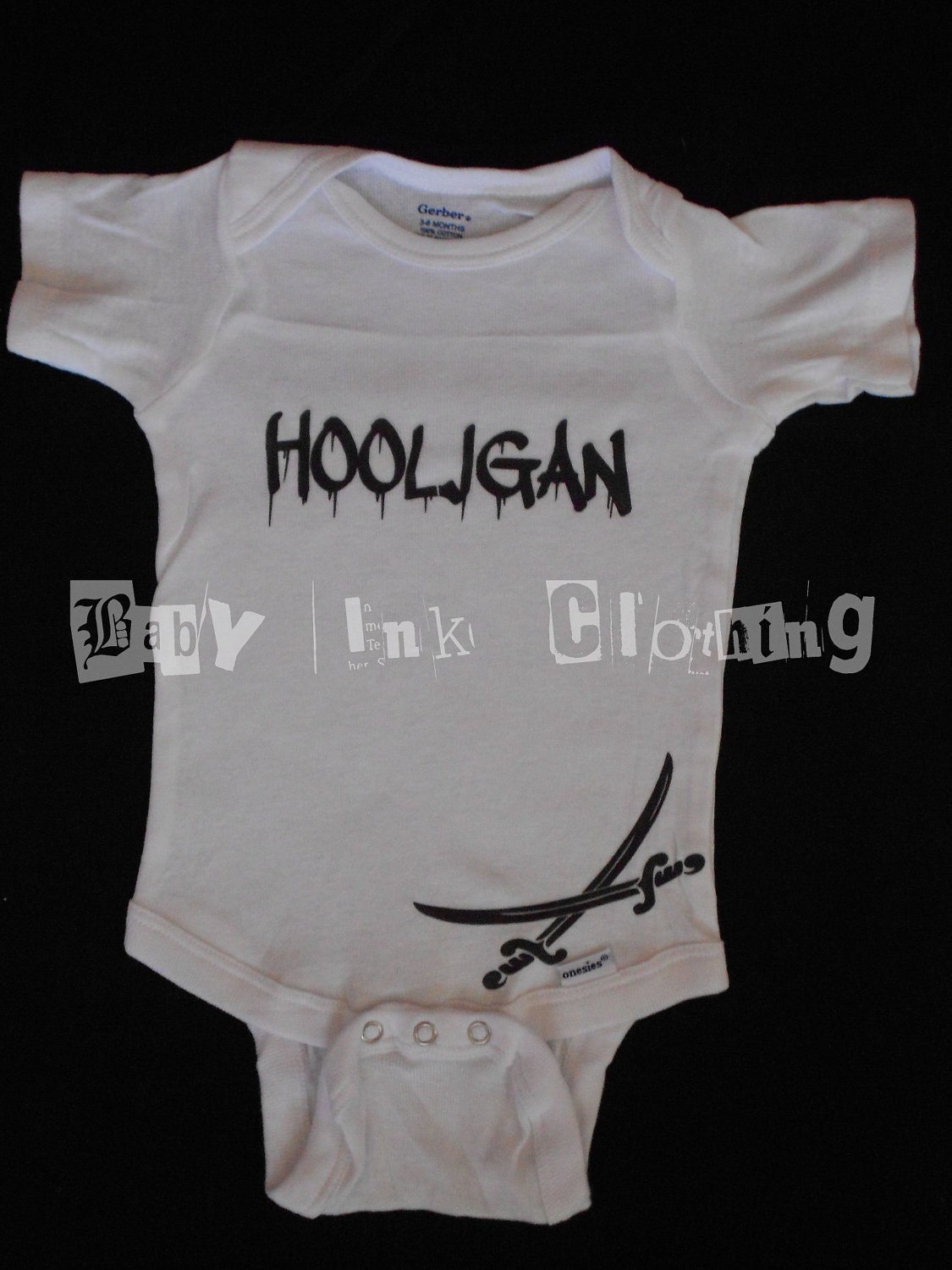 Hooligan pirate onesie / tee