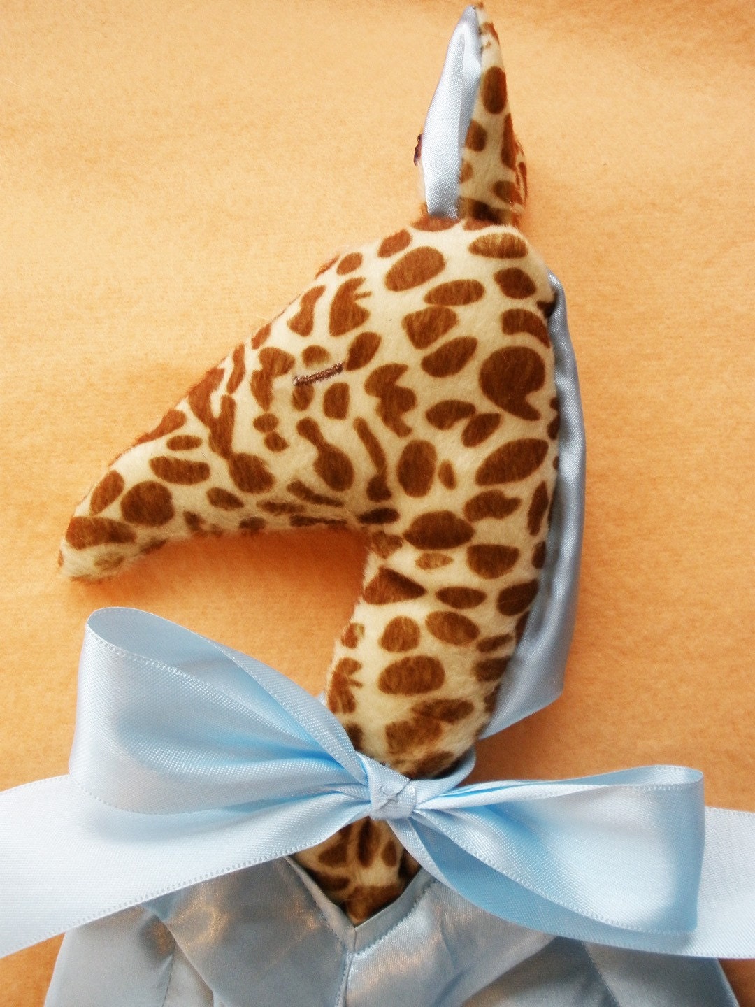Security Blanket Lovey Silky Giraffe