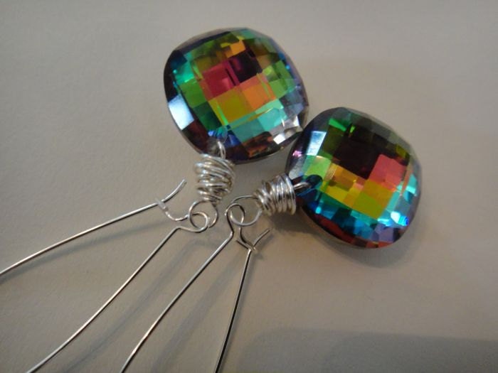 Celestial Crystal Drop Earrings - E-63