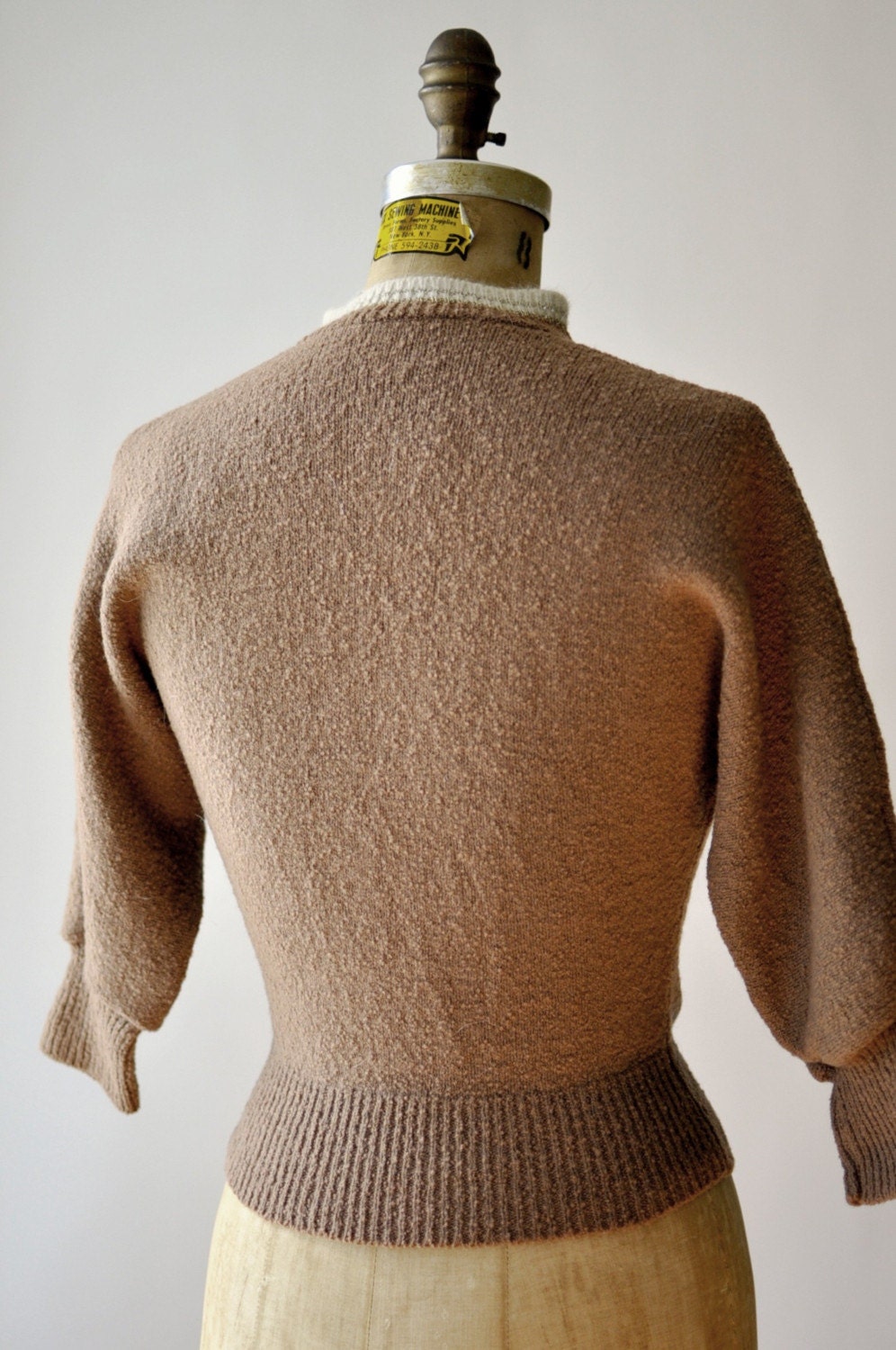 1930's / 30s vintage TOUCH OF GOLD  sweater