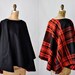 1970's / 70s vintage THE EDGE OF WINTER poncho.