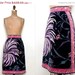 s a l e vintage 1960s skirt / 60s emilio pucci velvet skirt (extra small)