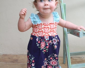 Love Memento Ruffled Capri Romper