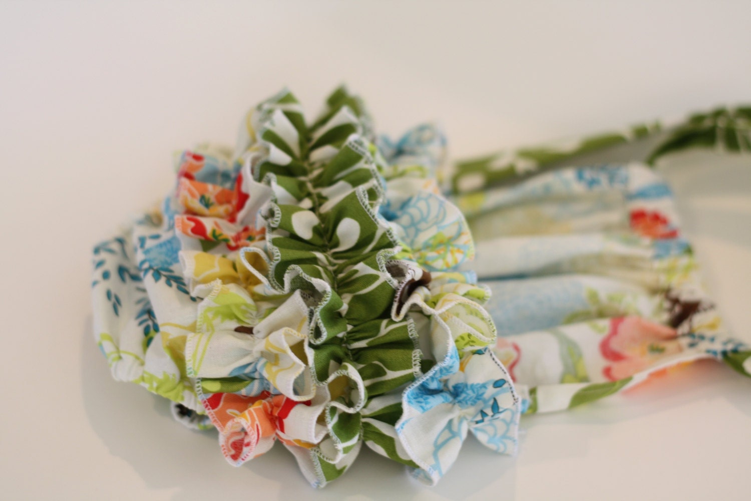 Spring Fling Ruffled Sunsuit with Flower Detail