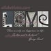 Alphabet Letter Photography Home Decor Art - Love- there is only one happiness in life...