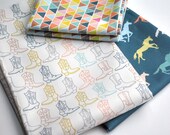 kicks - cowboy boot fabric - original fabric - fat quarter