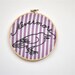 SALE - nevermore - raven embroidery kit - DIY kit - embroidery sampler
