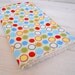 Burp Cloth - Chenille - Dotted Circles