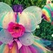 Rainbow Butterfly Fairy Pixie Cut Tutu Dress Set Infant - 5T