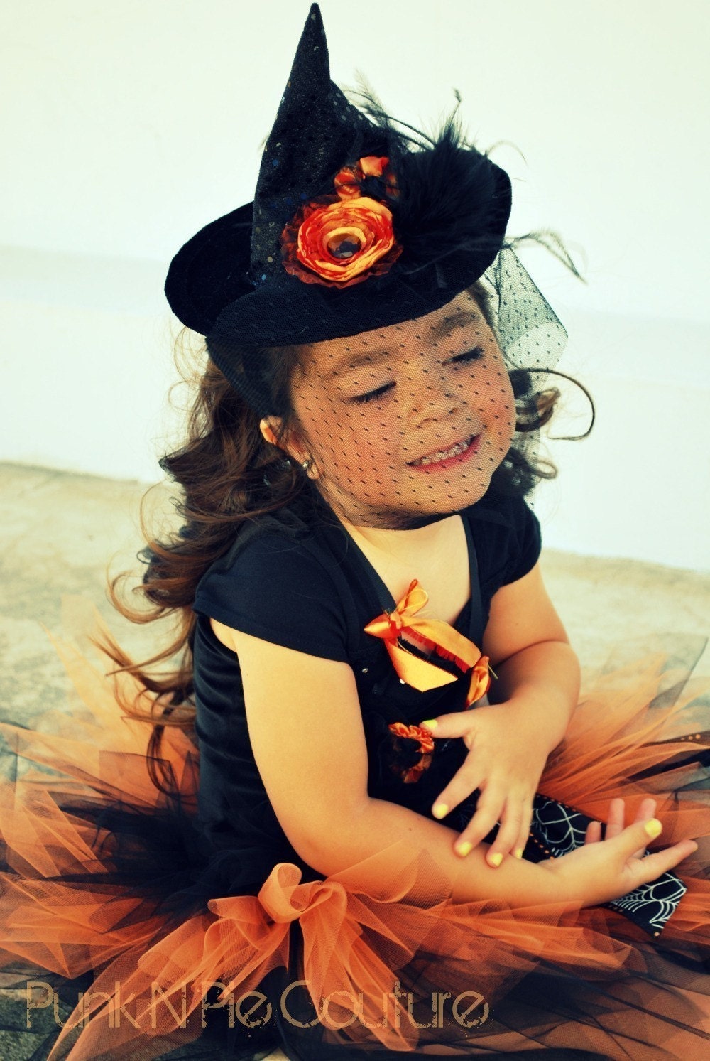 Coco The Couture Witch Halloween Costume 4 pc. set  Customize with your own colors.