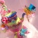 Giant 2 ft Alice Mad Hatter Tea Party Tea Pot Top Hat Centerpiece Wonderland Party prop